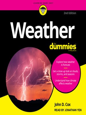 cover image of Weather For Dummies